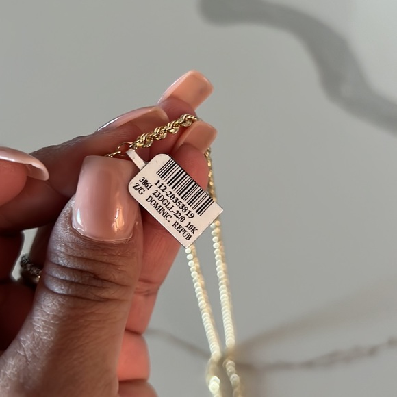 Mens 10k Gold Rope Chain - Picture 3 of 3